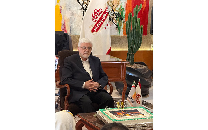 حضور جناب آقای دکتر قاسمی مدیر عامل ارجمند بانک پاسارگاد در هتل نگین پاسارگاد به مناسبت جشن ولادت امام رضا (ع)